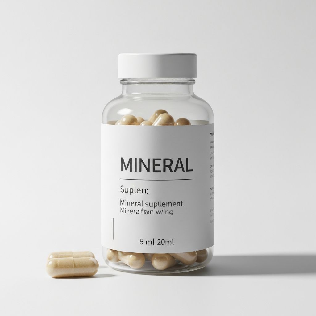 Mineralstoff Supplement Kapsel